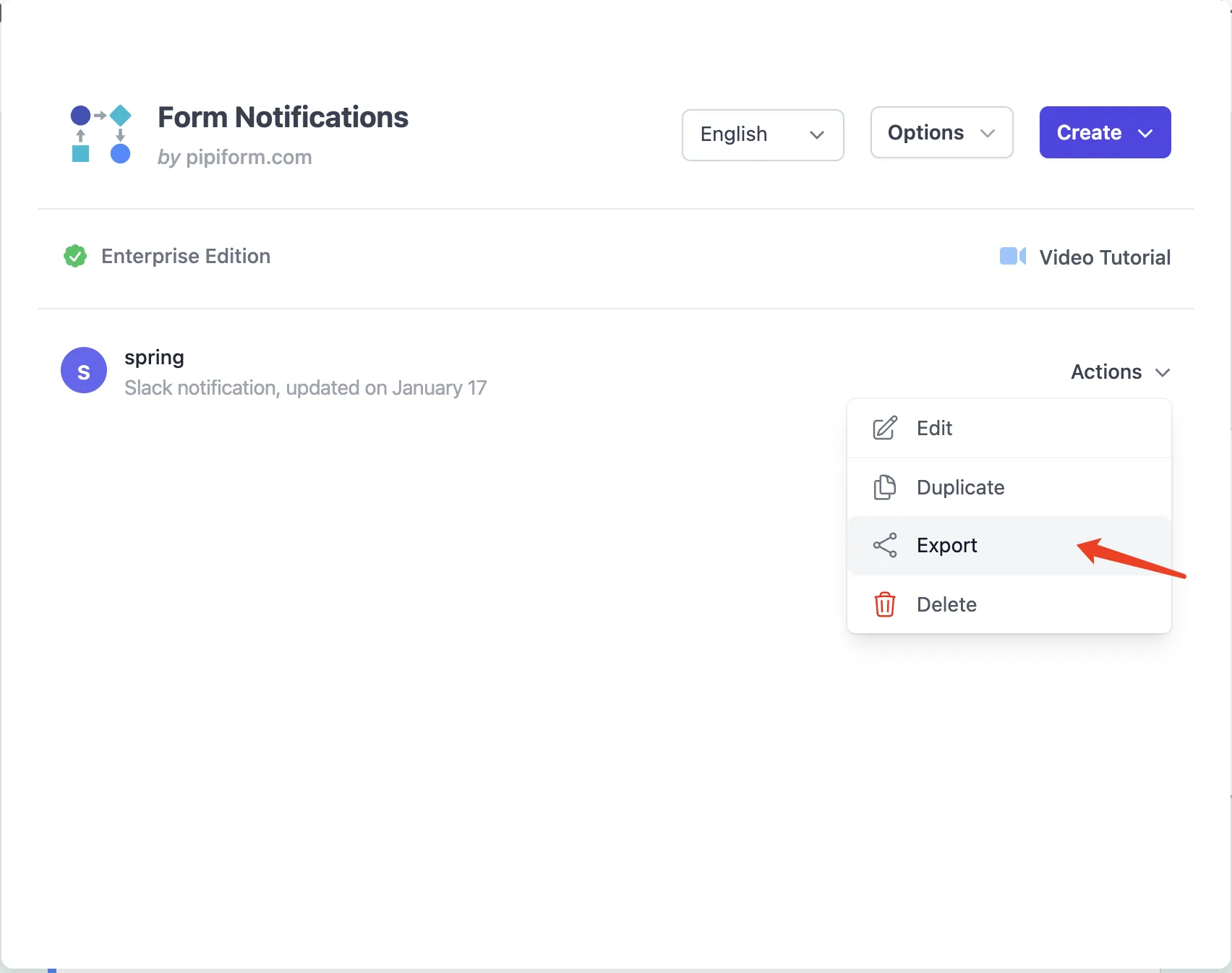 Exporter les Règles Google Form