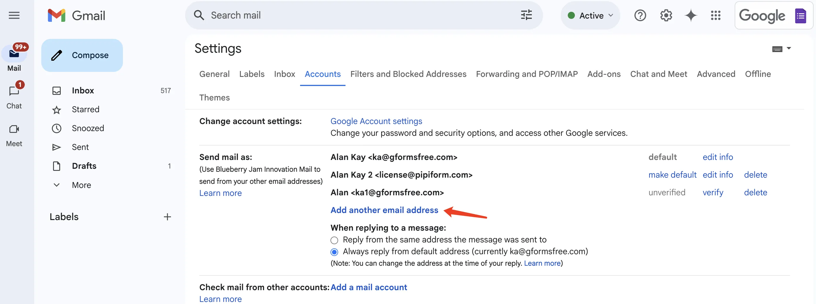 Alias de Correo en Gmail