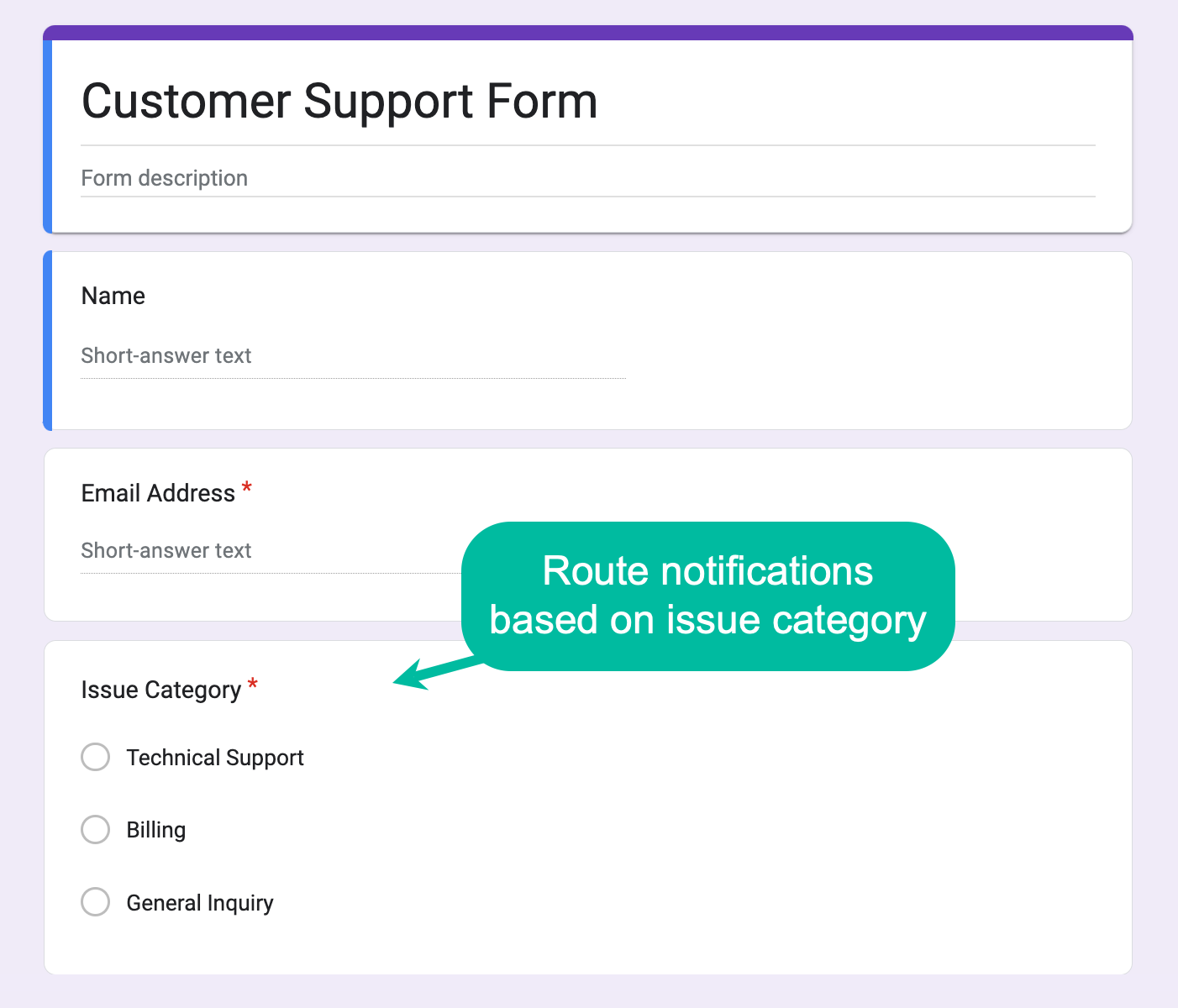 如何根據 Google 表單答案發送條件通知電子郵件