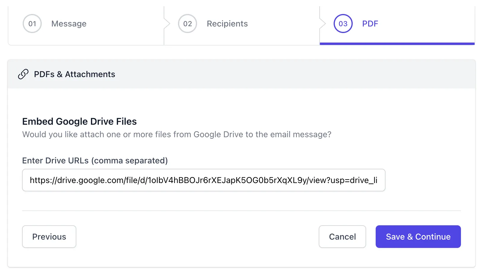 फॉर्म सूचना में Google Drive फ़ाइलें कैसे एम्बेड करें