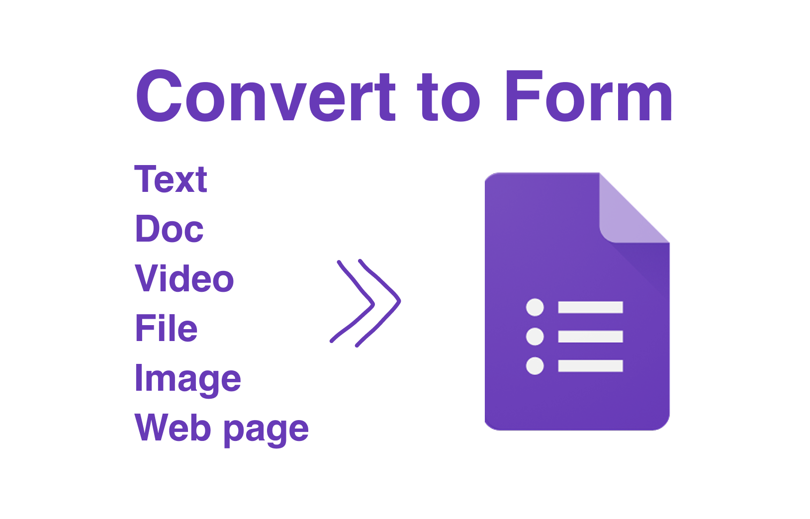 GPT for Google Forms - AI analyzing content and generating form questions