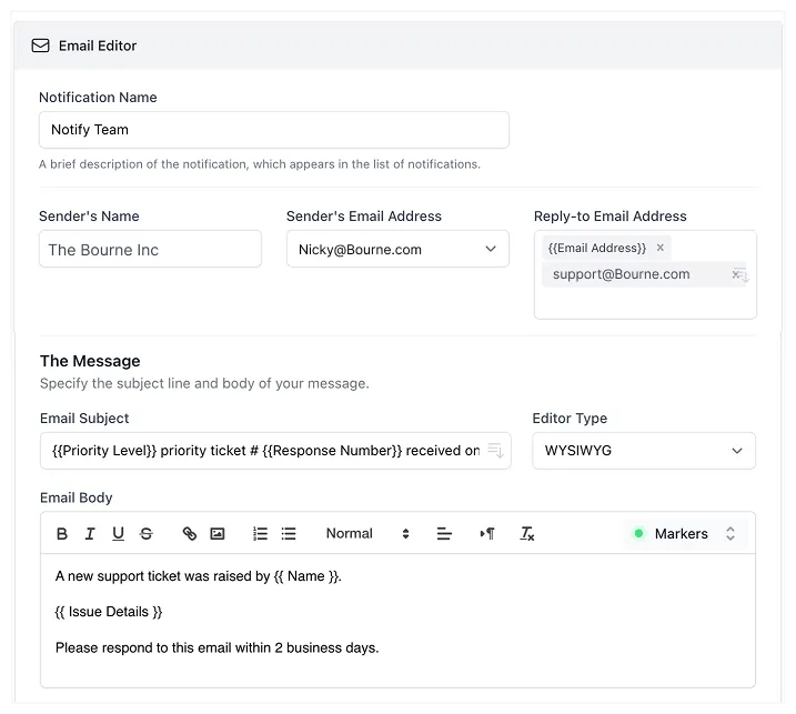 Créer une Notification par Email Conditionnelle