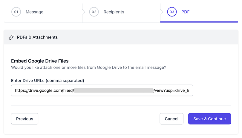 Pièces jointes de Formulaire Google