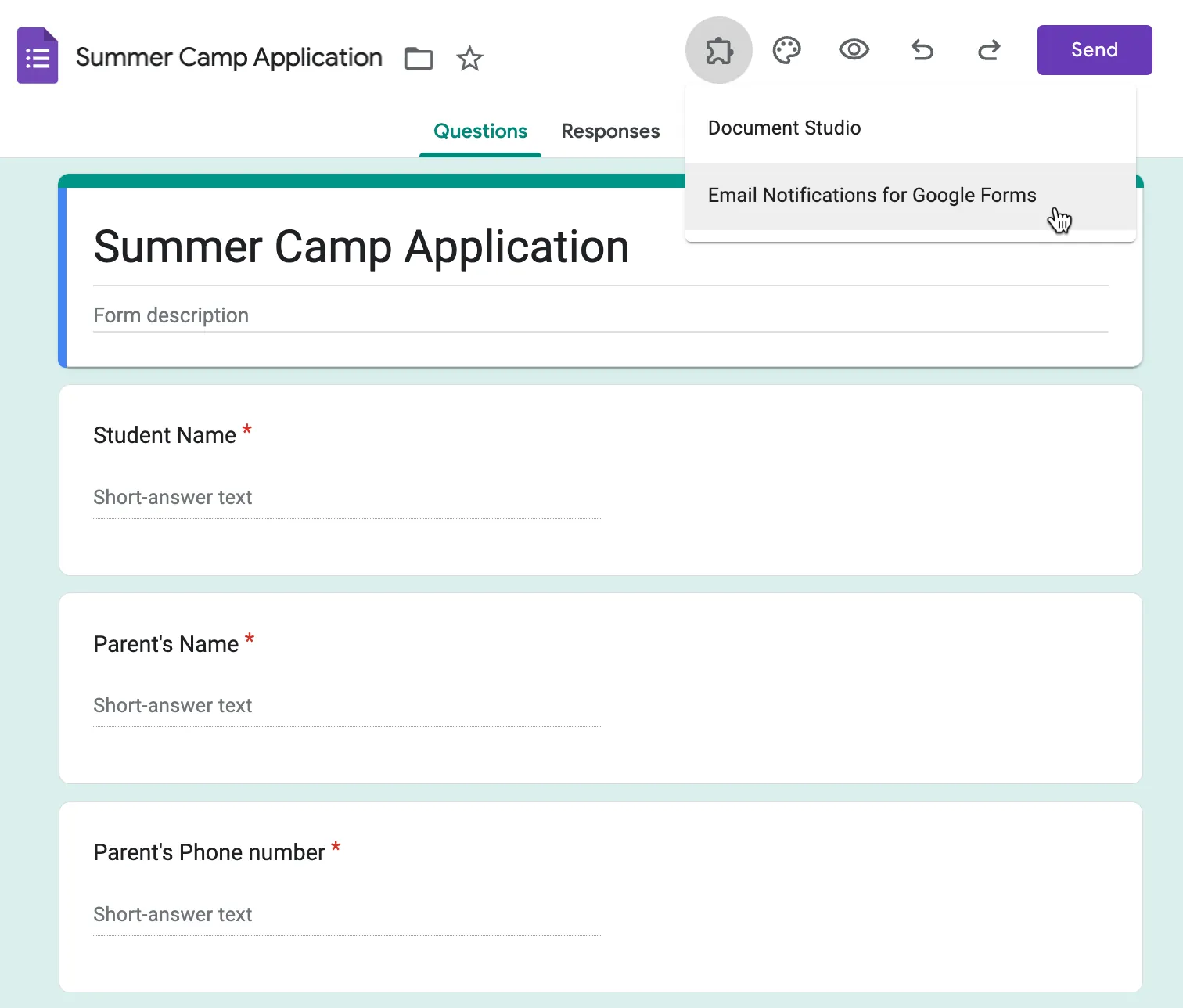 Google Form