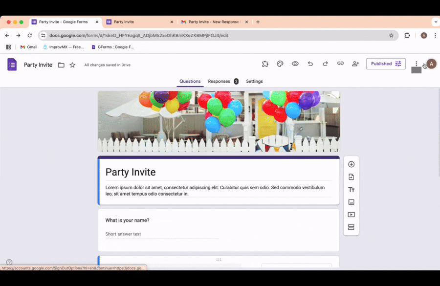 Désinstaller l'Extension